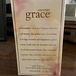 New! Unopened philosophy Summer Grace fragrance